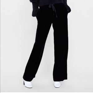 Zara Velvet Pajama Pants